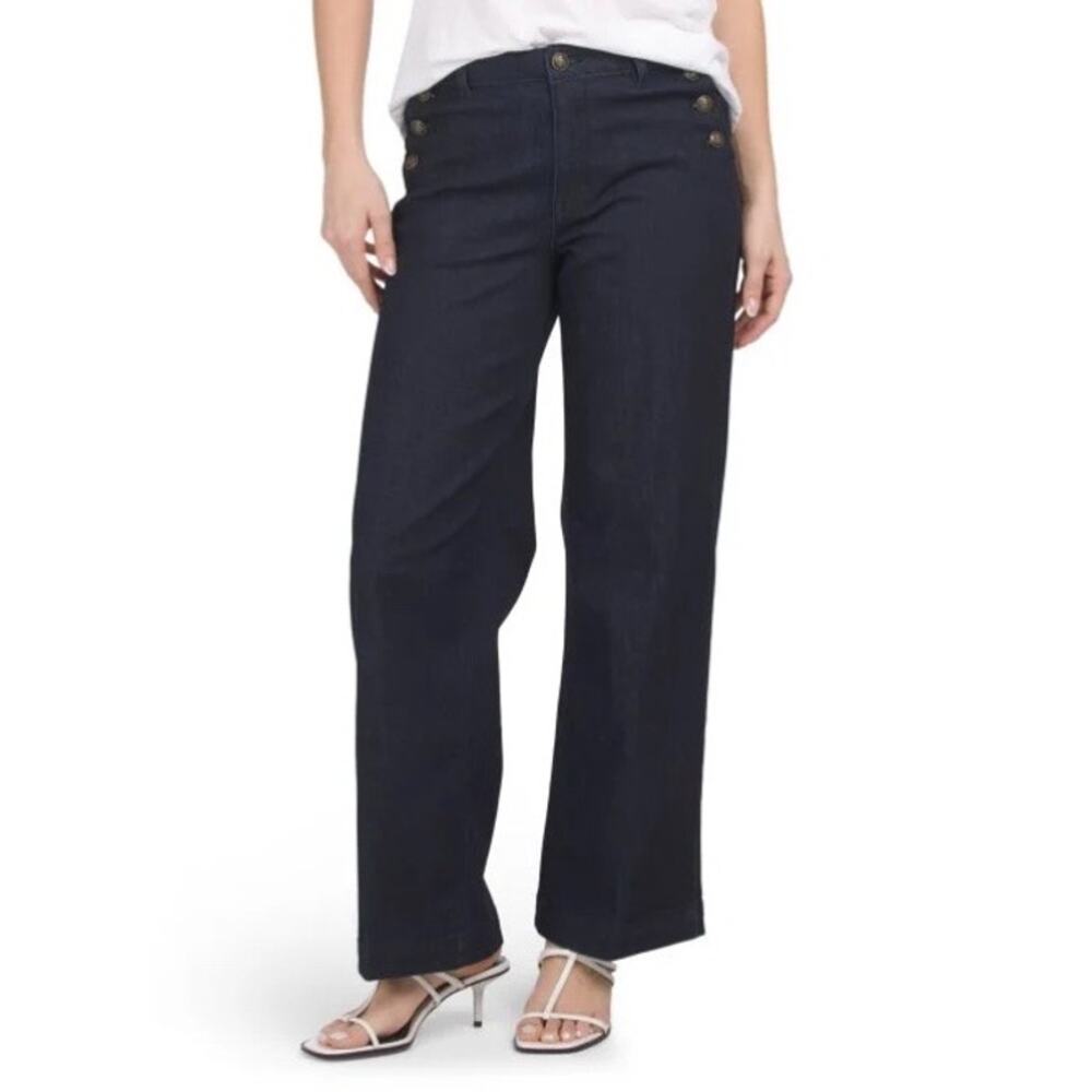 RACHEL ZOE | Sailor Wide Leg Jeans | 6‎